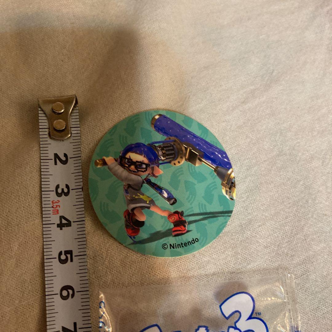 シール　ステッカー　SPLATOON3 48mm スプラトゥーン3 コレクション