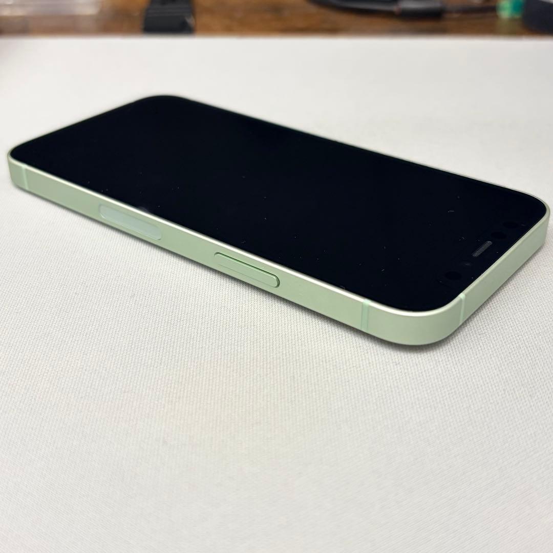 極美品 iPhone 12 mini グリーン 256GB