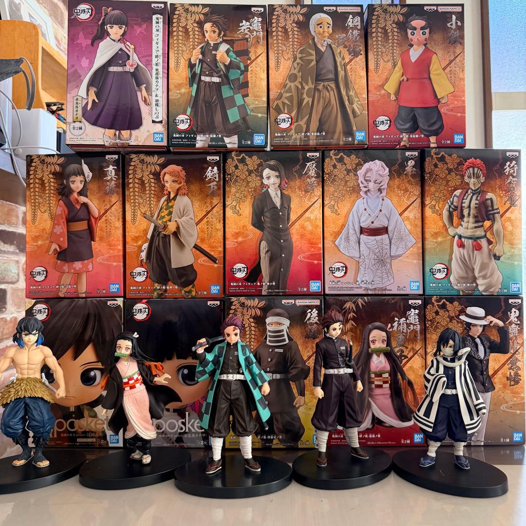 19体セット　開封済み　フィギュア　鬼滅の刃　まとめ売り　絆ノ装　大量　柱