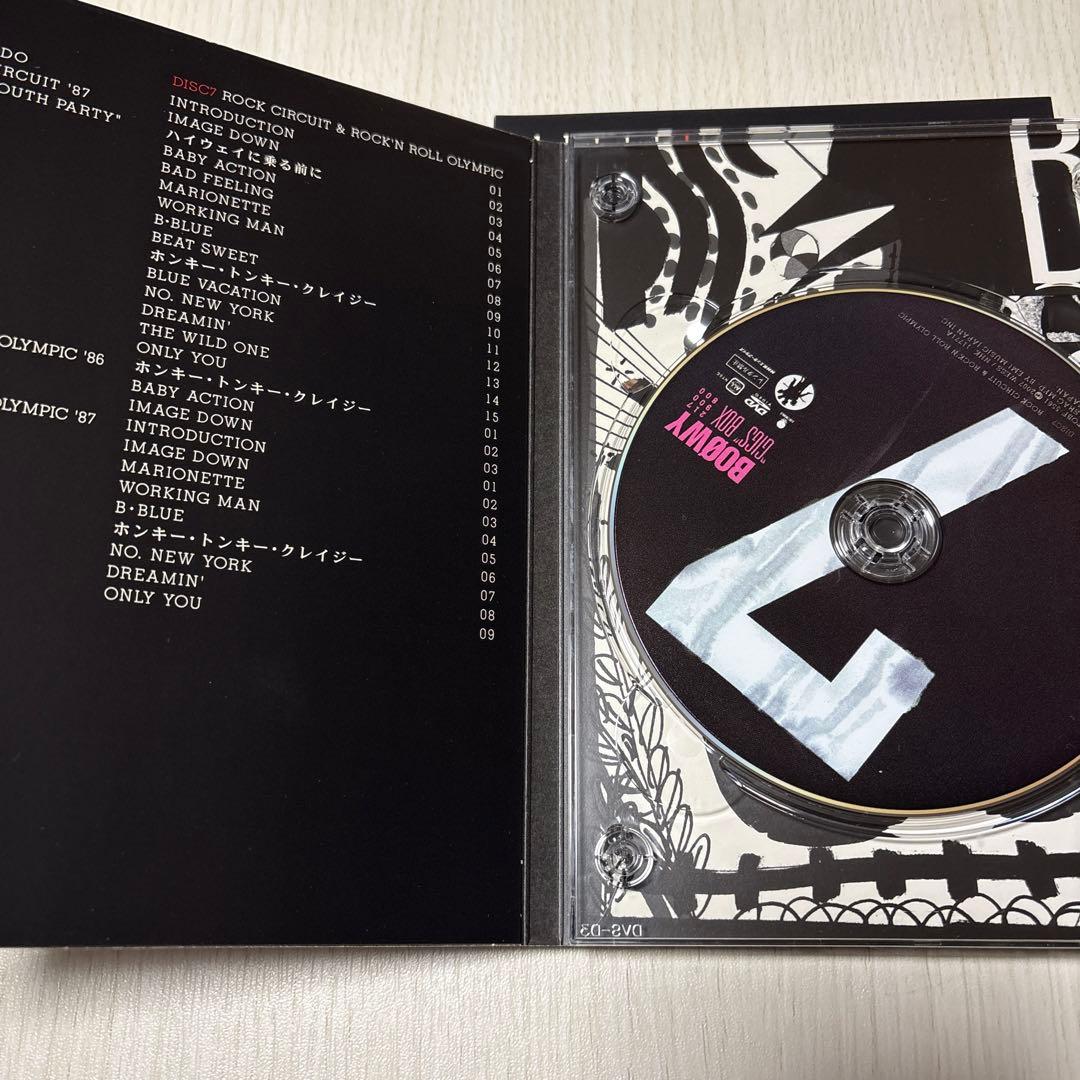 BOOWY “GIGS\"BOX DVD