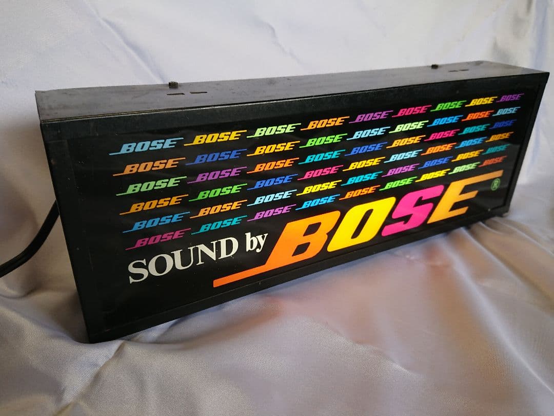 BOSE スイッチ付き電装看板