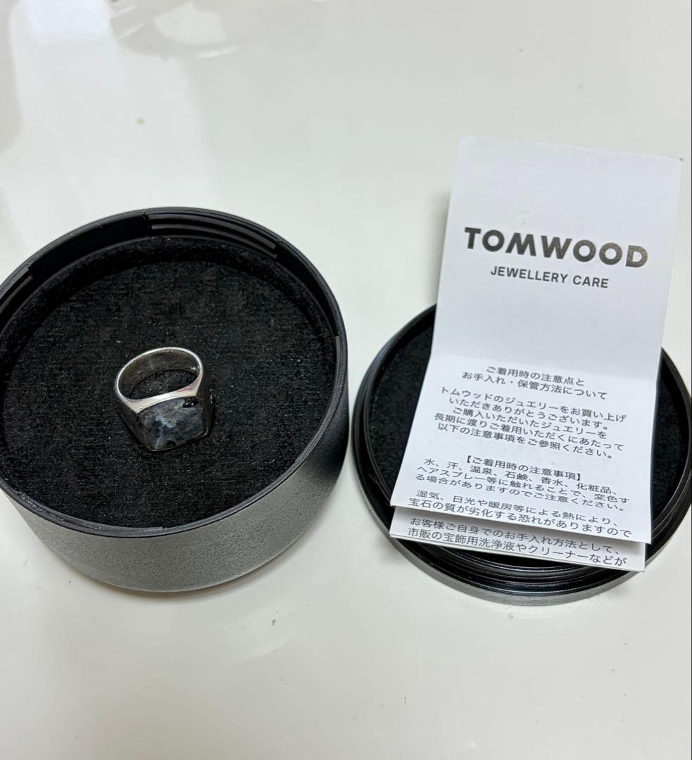 TOM WOOD トムウッド クッション ラルビカイト リング 50