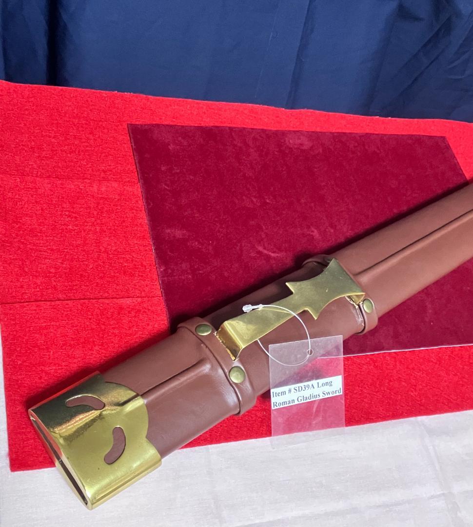 ※訳あり：新品未使用『最高級模造刀グレートソード(スパタ』古代ローマ西洋剣片手剣