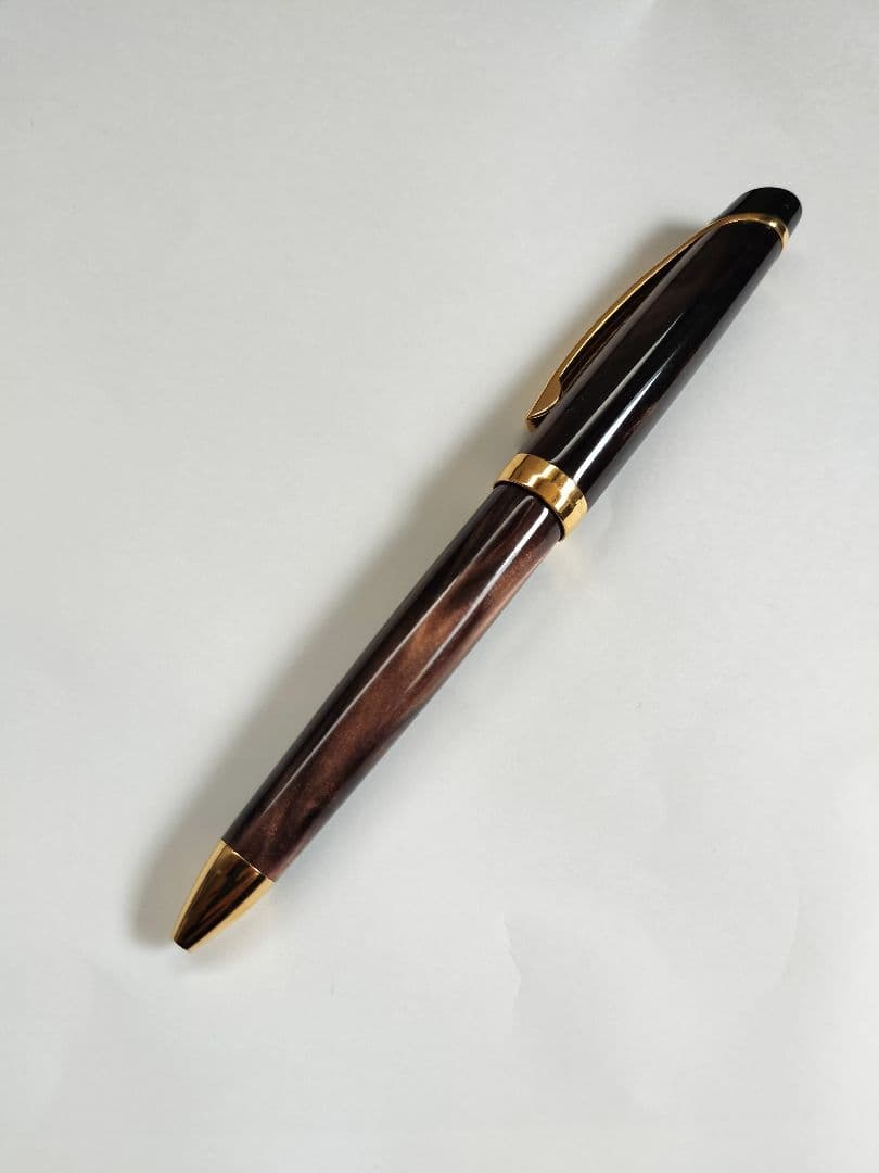 Stay healthy！ ボールペン VLR グロッシーブラウン