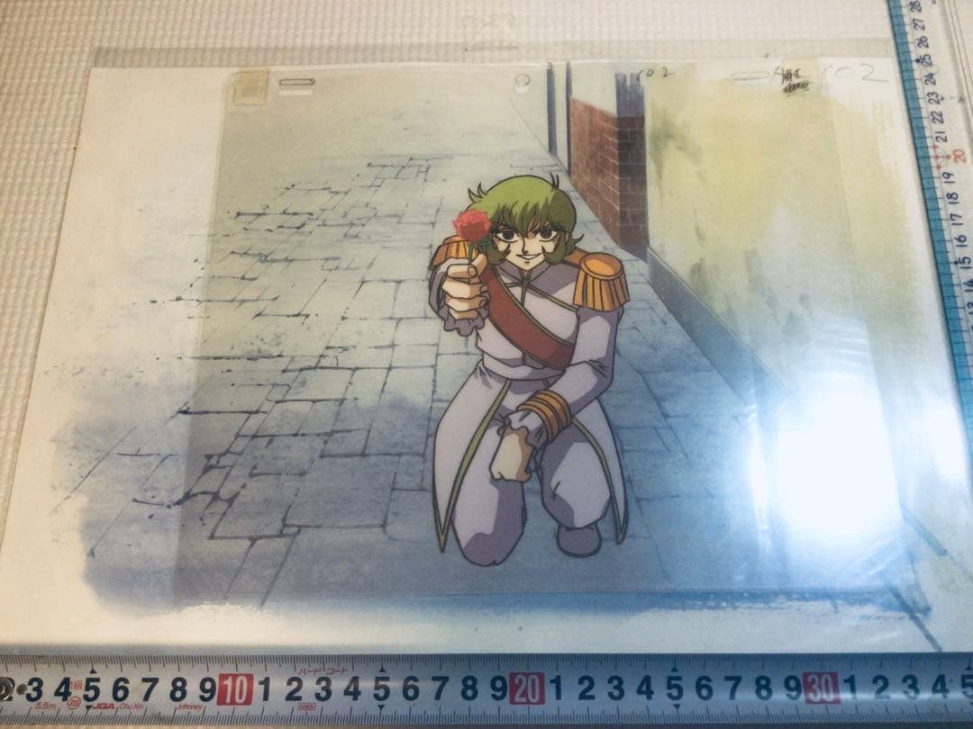 ◉当時物・人気日本アニメ・セル画・入手困難品◉ベルサイユのばら・背景つき・美品◉