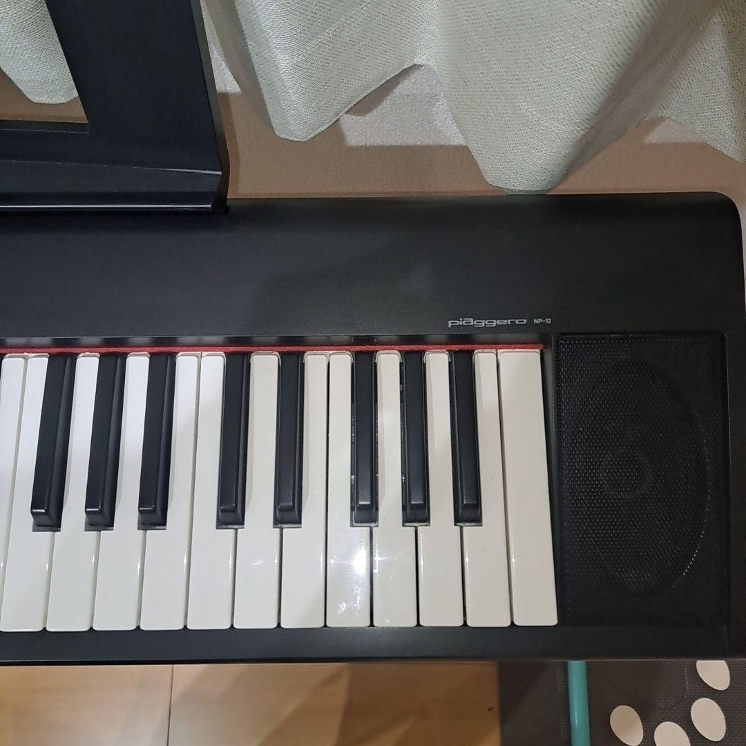 【美品】YAMAHA 61鍵 電子キーボードNP-12 スタンド付属