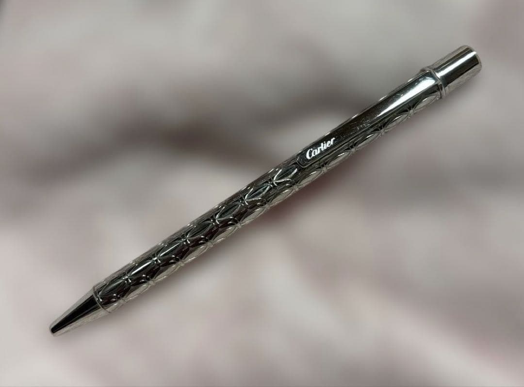 美品☆Cartier☆シルバーボールペン