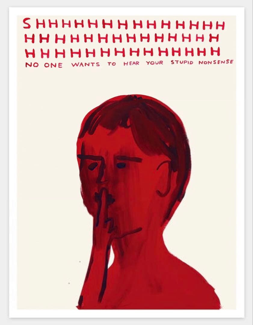 David Shrigley デイヴィッド・シュリグリー【真作】