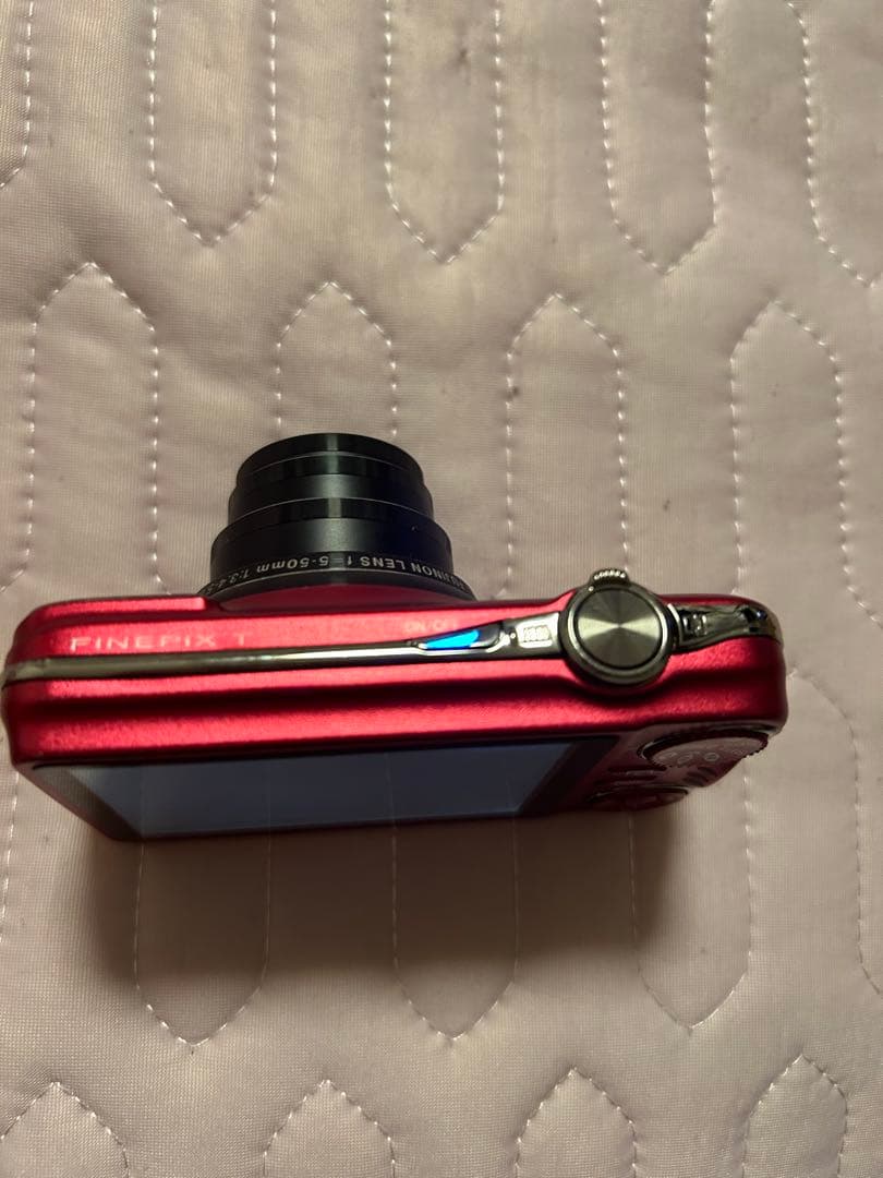 FUJIFILM デジタルカメラ 1400万画素 レッド