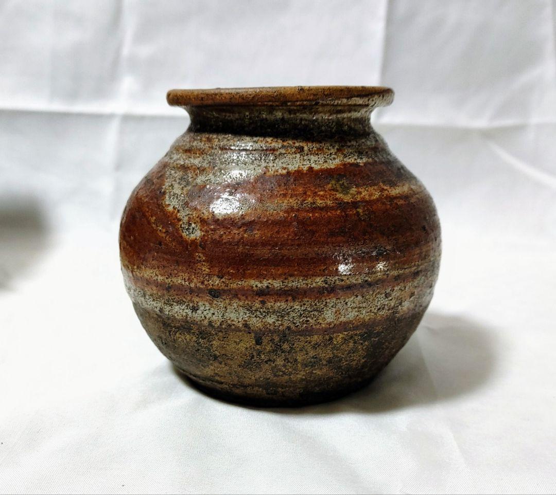 古唐津　蹲花生