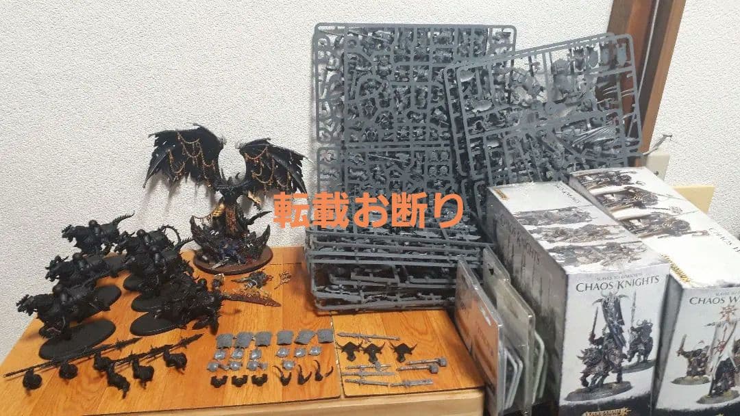 warhammer slave to darkness set 未組有 ジャンク