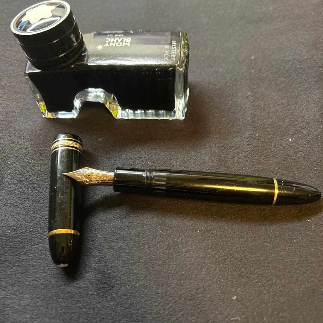 モンブラン 万年筆 149 EF インク瓶付き
