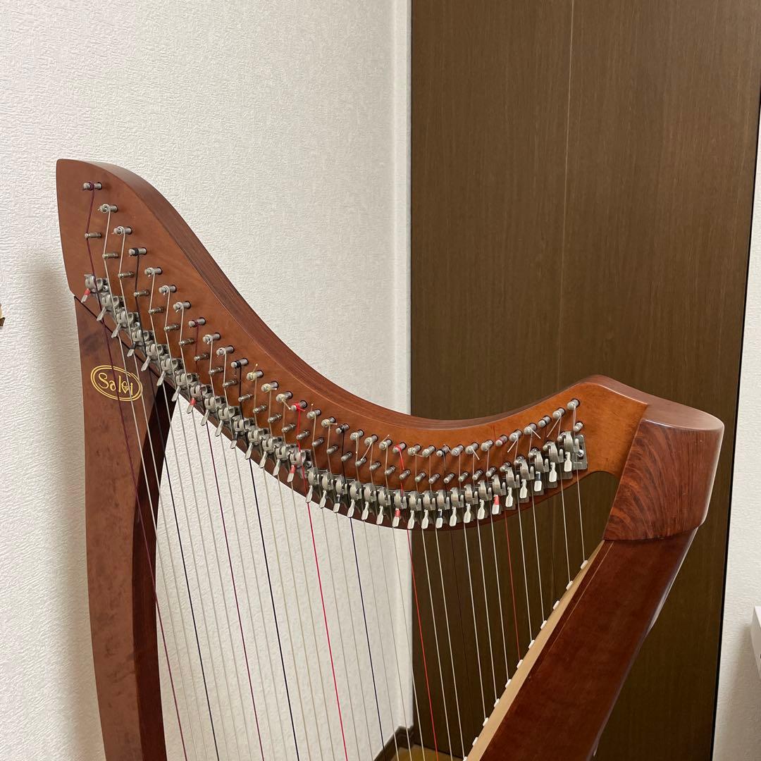 アイリッシュハープサルビ34弦 イタリア製
