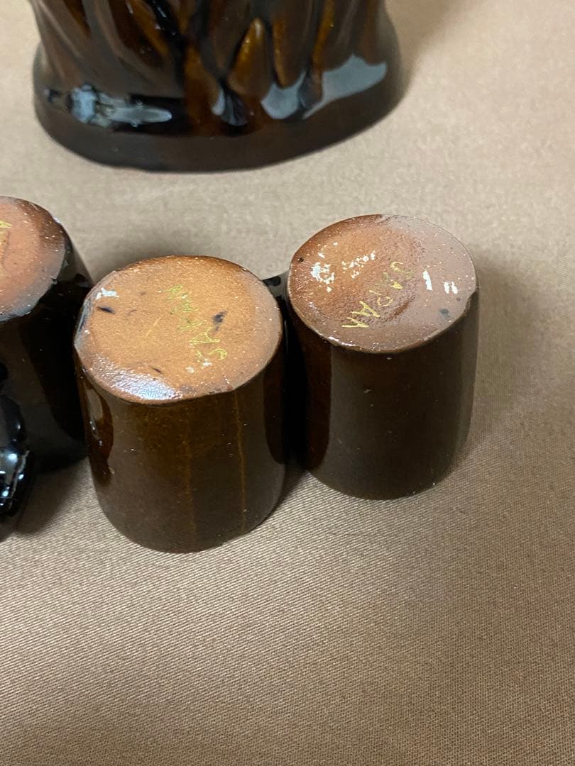 40s'50s'ビンテージ デビル デカンタ セット ボトル 古着 バイカー