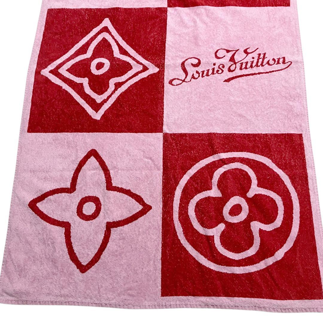 ⭐️良品⭐️ ルイヴィトン 大判 ビーチタオル バスタオル ブランケット