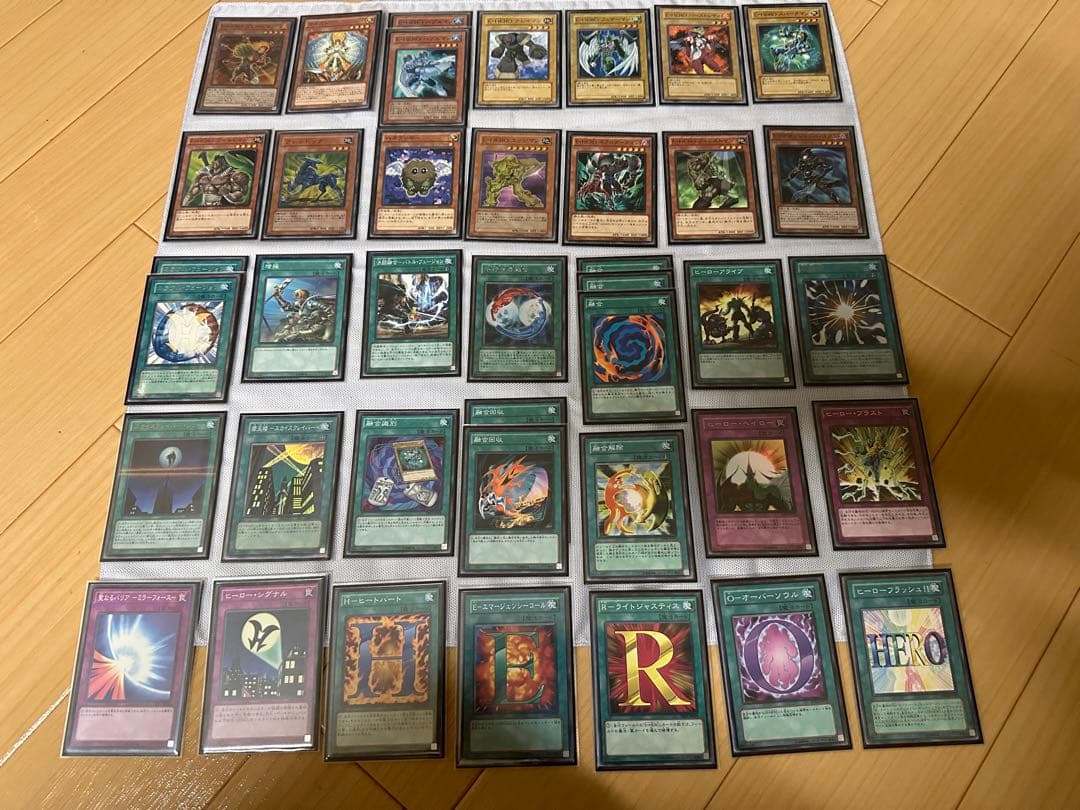 遊戯王 HEROデッキ 引退品
