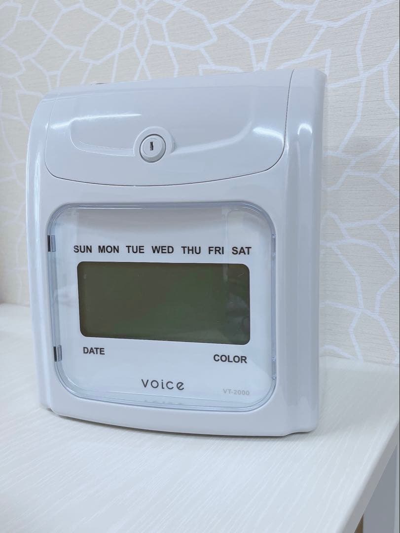 VOICE 自動集計機能付タイムレコーダー VT-2000 カード130枚付き