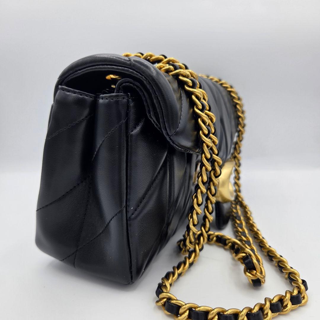 COACH コーチ cp150 タビー 黒　Cマークゴールド