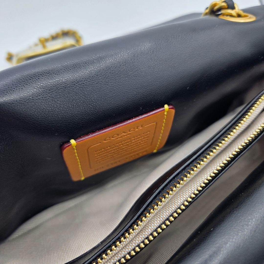 COACH コーチ cp150 タビー 黒　Cマークゴールド