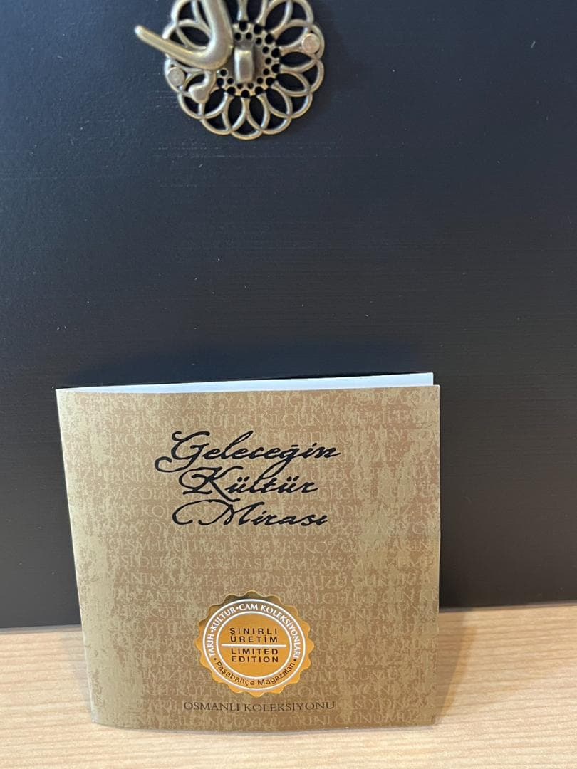 【超美品】トルコ　金彩　エナメル彩　ボウル　花瓶　フラワーベース