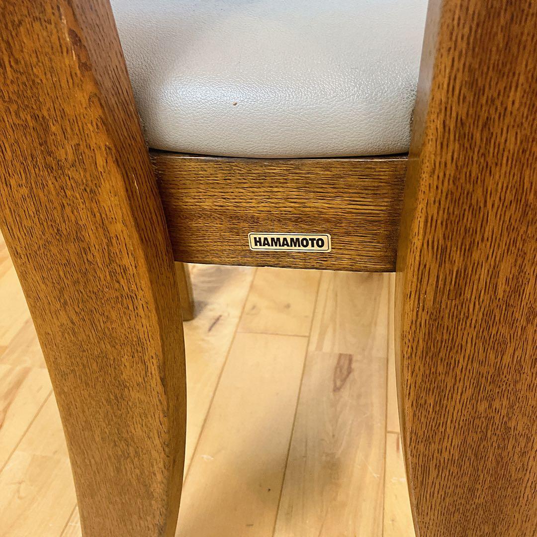 希少　美品 浜本工芸 HAMAMOTO ダイニングチェア 食卓椅子　工藝　2脚