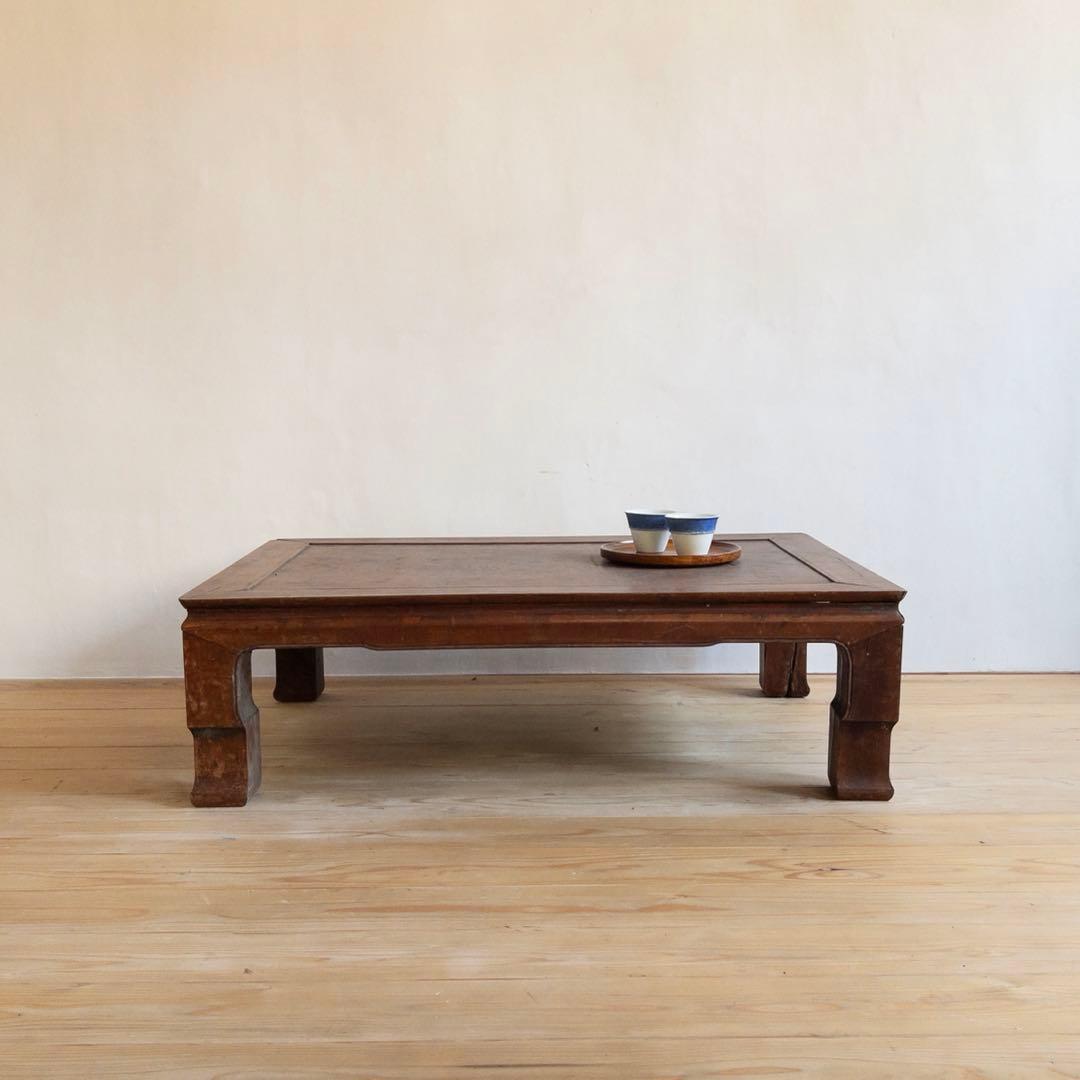 大型　座卓　横幅約104㎝　テーブル　古道具　古家具　ビンテージ　アンティーク