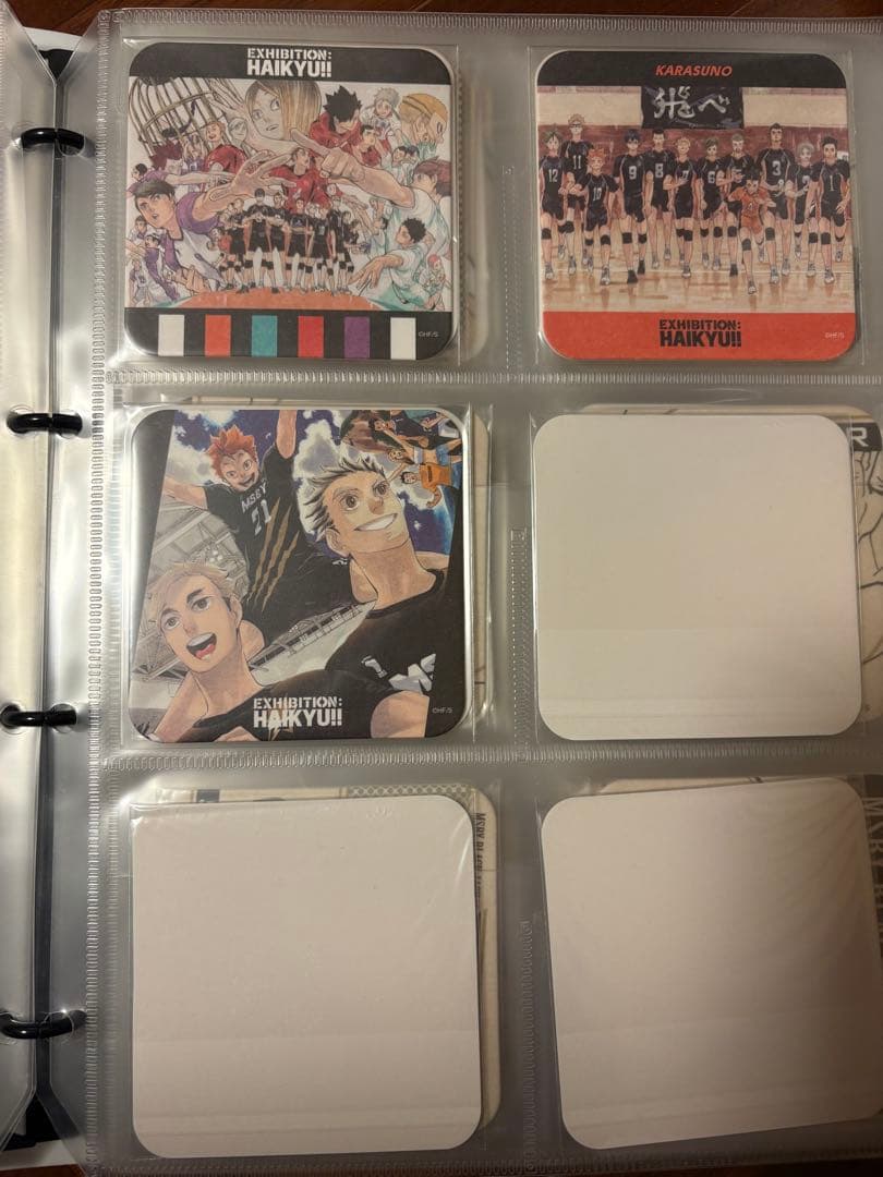 ハイキュー!! ハイキュー展 コースターBOX 第３弾　原画展 特典 48枚