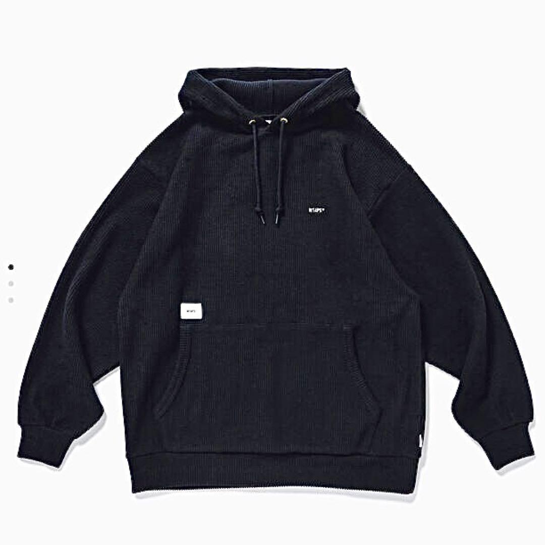 ダブルタップス　パーカー ブラック