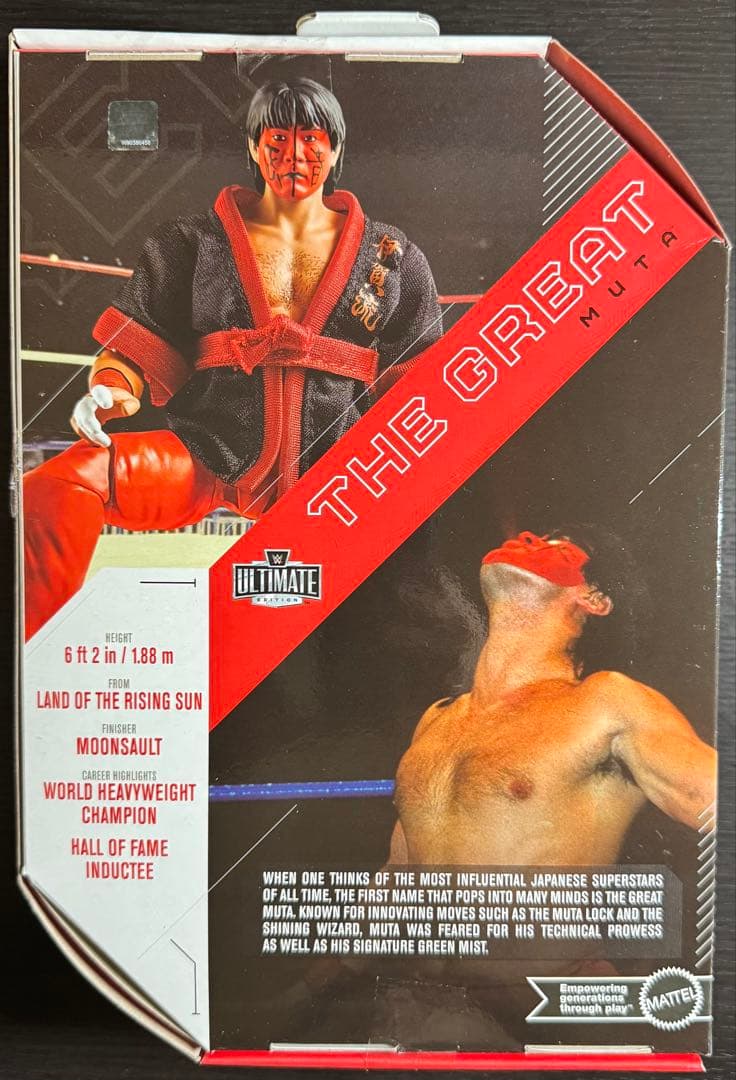 【セール中】【専用ケース付き】 GREAT MUTA WWE 新日本プロレス