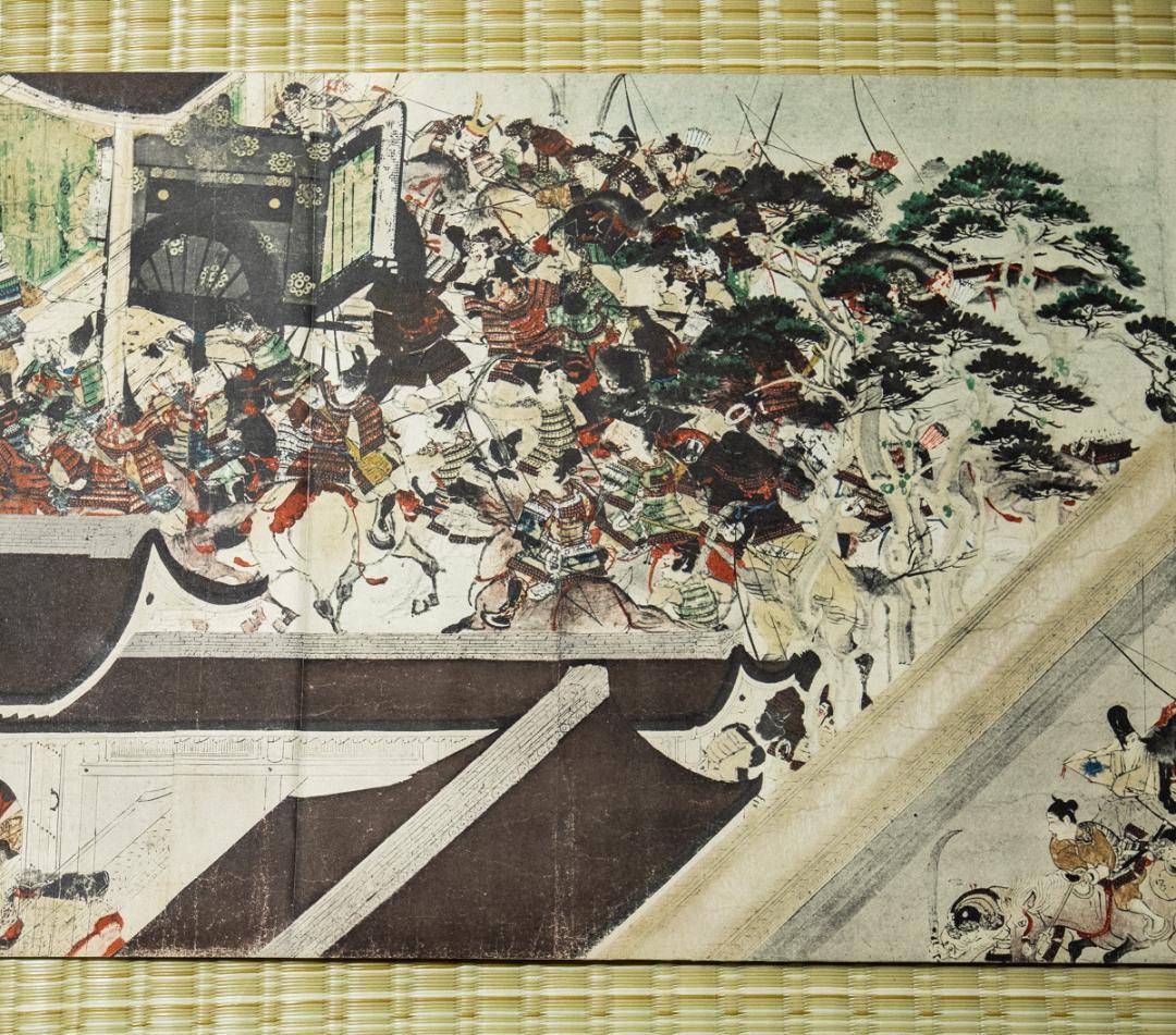 平治物語絵巻 三条殿夜討巻　(ボストン美術館所蔵)　 昭和50年　講談社発行