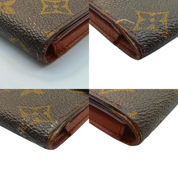 ルイヴィトン モノグラム インターナショナル 三つ折り 長財布　0065