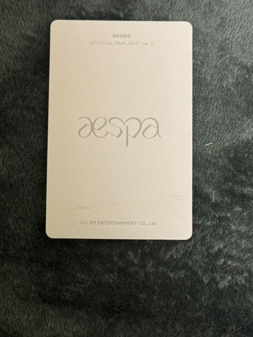 aespa ペンライト ver.2 フォトカード付き