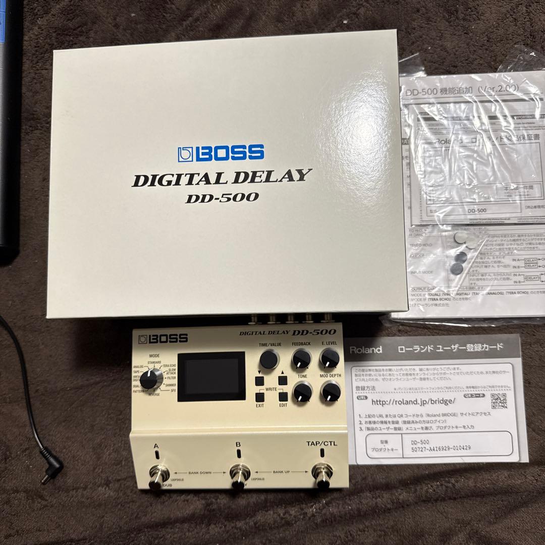 g*様 新品・未使用♪ BOSS DD-500 デジタルディレイ
