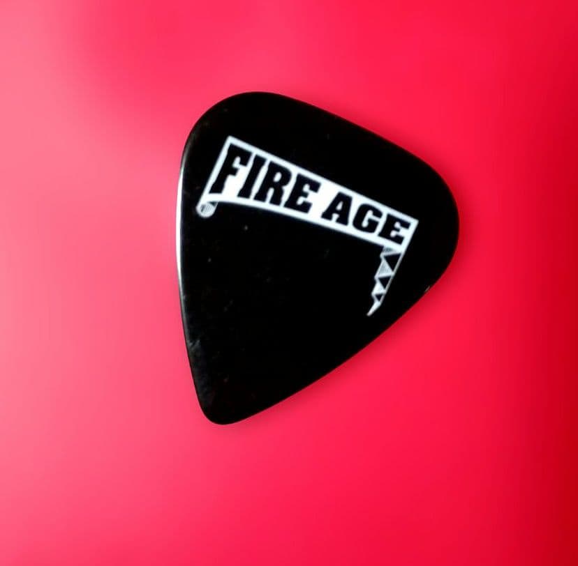 ✨直筆サイン写真＆ピックSET✨【クロマニヨンズ】FIRE AGE 甲本ヒロト