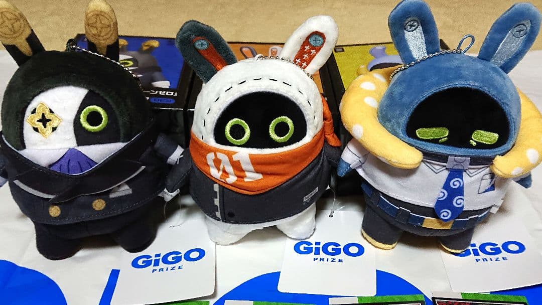 GIGO限定 ゼンゼロ ボンプ デスクトップフィギュア ぬいぐるみ コンプセット