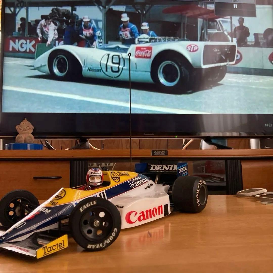 タミヤ RW F1 改(ウィリアムズ ホンダ FW-10仕様) シャーシ付き