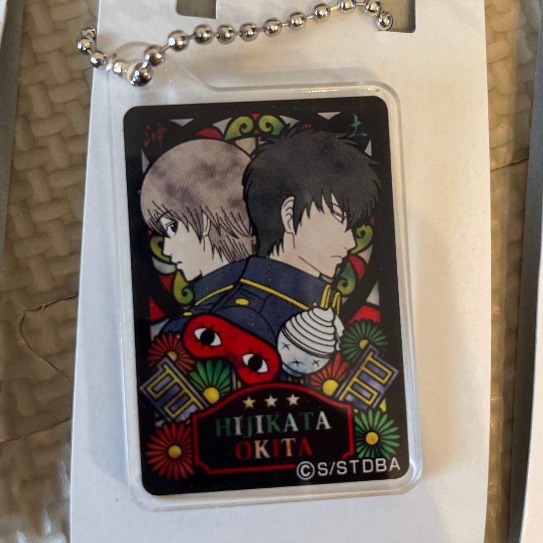 ミニアクリルキーホルダー　銀魂　ステンドグラス風シリーズ　10点まとめ売り