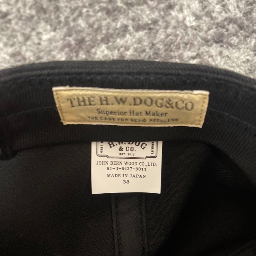 THE H.W. DOG & CO. ブラックキャップ