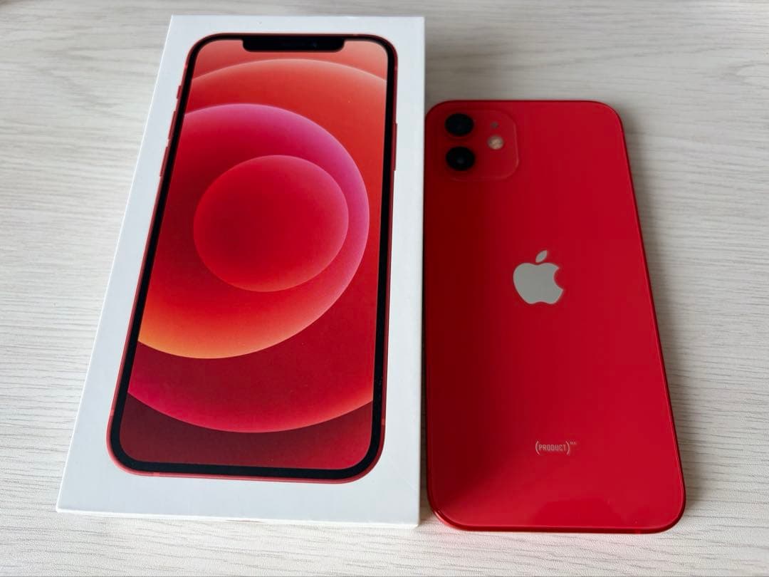iPhone12 128gb レッド