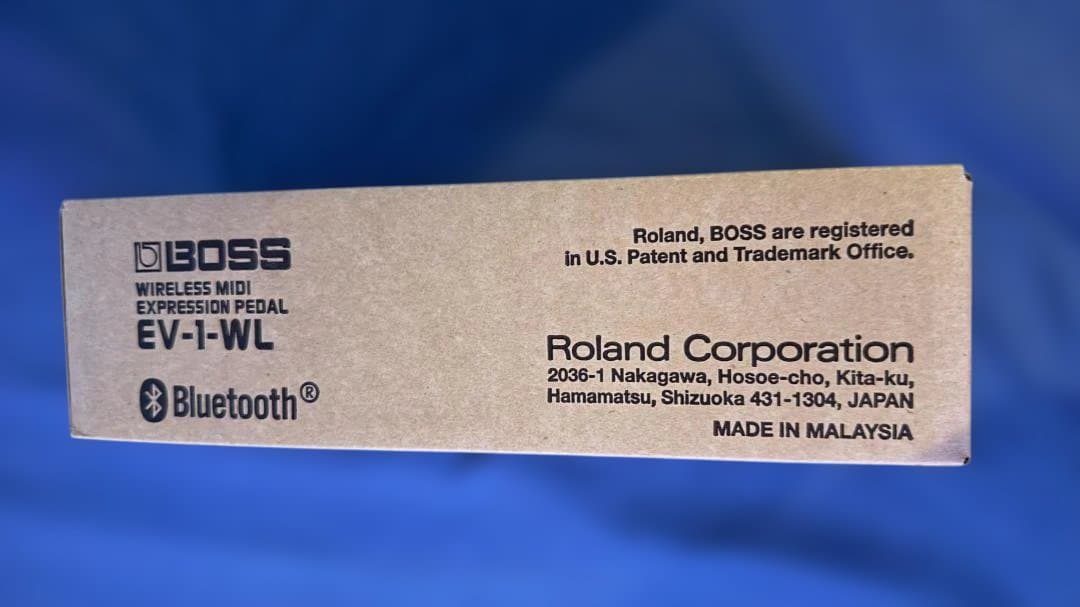新品未使用　BOSS EV-1-WL Wireless MIDI Pedal