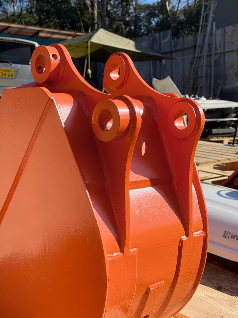 オレンジ バケット 三叉型の爪