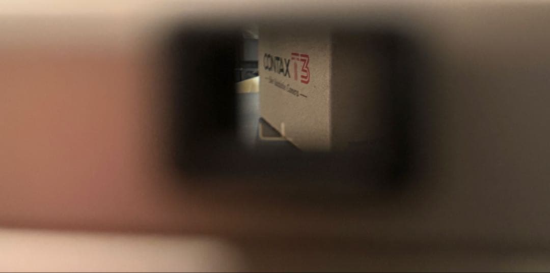 【動作確認済】美品Contax T3 後期　ダブルティース　箱あり