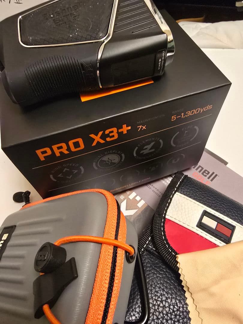 Bushnell PRO X3+ ゴルフ用距離計 超美品 ラウンド未使用品