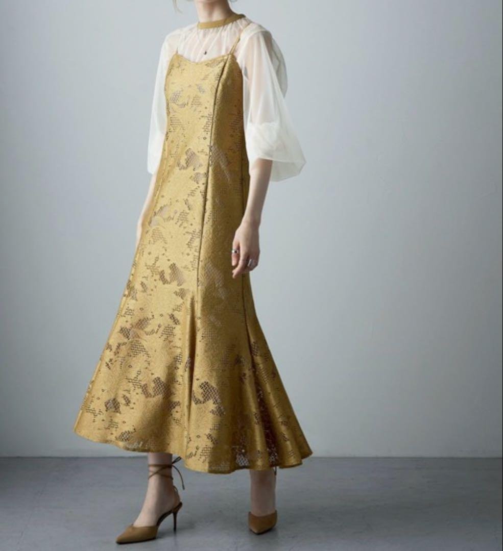 etoll. 3wayシフォンボレロ&レースキャミドレス