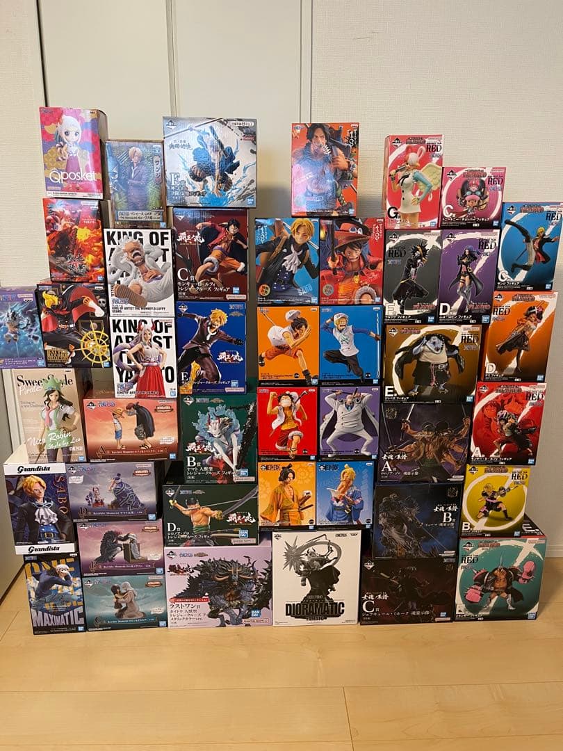 ワンピース　フィギュアまとめ売り60種越え