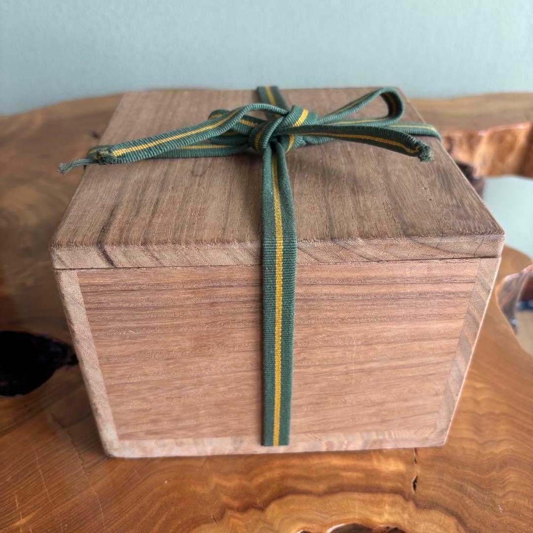 信楽焼 寺垣外窯 杉本貞光造 御本手雪輪茶碗 抹茶碗 茶道具 共箱(83)