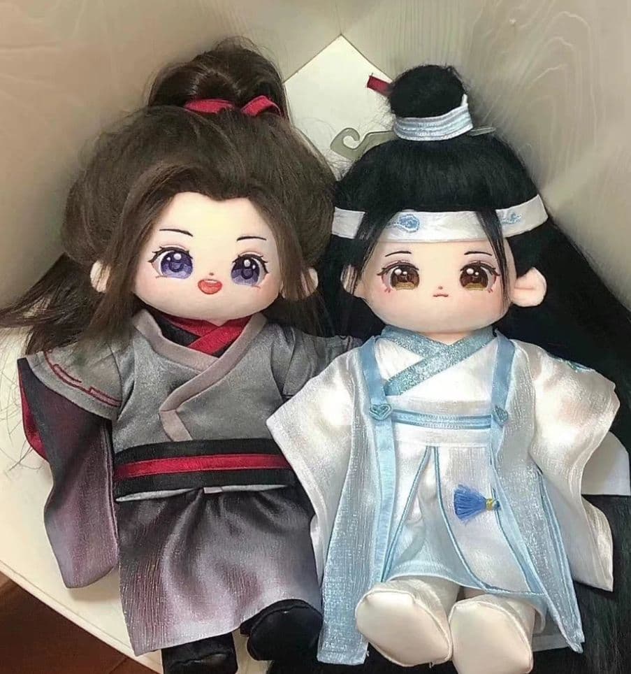 魔道祖师30cmぬいぐるみ　 レア子 蓝忘机 魏无羡 忘羡