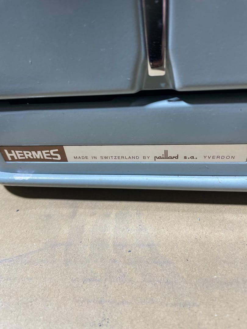 【昭和レトロ】HERMES3000 ヘルメス タイプライター パイヤール社