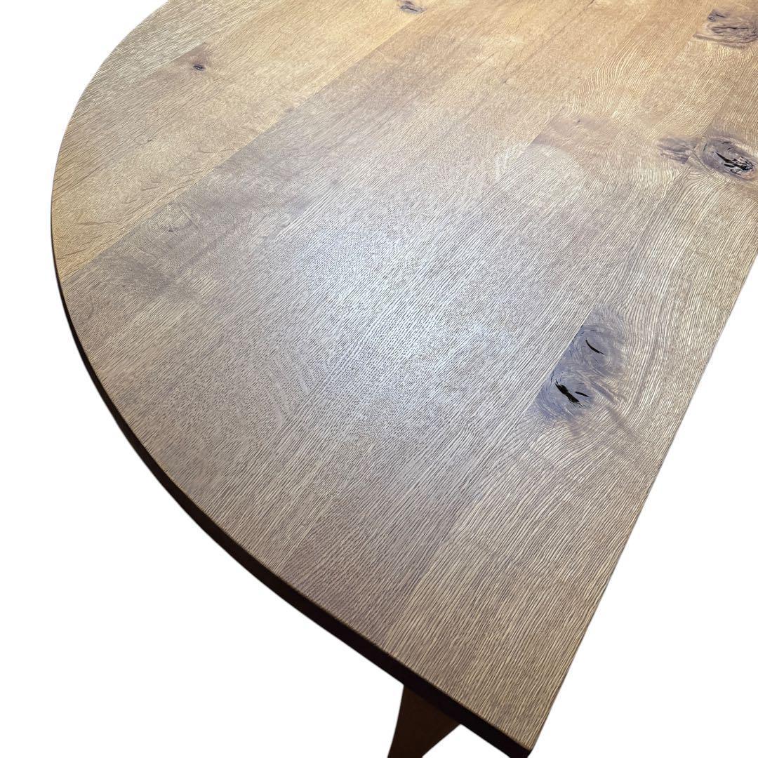 HIDA 飛騨産業　森のことば　ダイニングテーブル　半円形テーブル