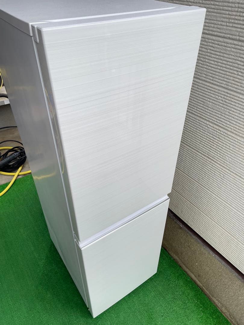 639展示品✨ ハイアール スリム幅 おしゃれホワイト2ドア冷蔵庫 取説付き✨
